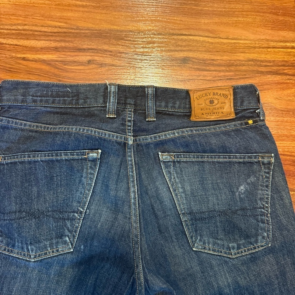 Lucky Brand 221 Slim Straight Men’s Jeans 32x32 – Classic Medium Wash - Picture 7 of 9
